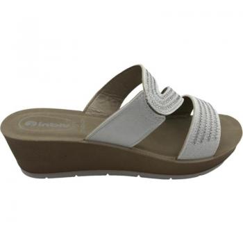 Sandalia Mujer Cuña Inblu RN00018 Hielo