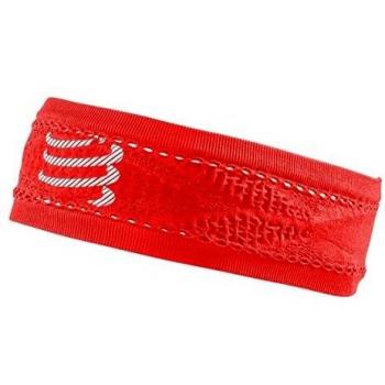 Compressport Thin Headband On/of Cinta, Rojo, Talla Única