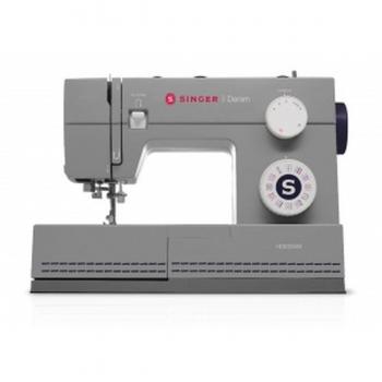 Máquina de Coser Singer Heavy Duty 6335M Denim, tipo: Máquina de coser, características: alta resistencia, diseñada para coser denim y telas pesadas, motor potente, 32 puntadas incorporadas, enhebrado