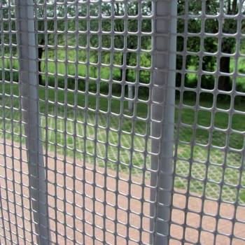 Malla de PVC para Jardín Ligera Colorado 10x10mm Plata