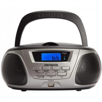 Aiwa BBTU-300TN Reproductor de CD Portátil, Radio CD