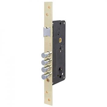 Cerradura de embutir para madera FAC 701/50 con seguridad latón