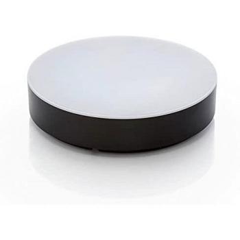 Lámpara de Techo LED Exterior Lahja con Detector de Movimiento, IP65, Gris Oscuro