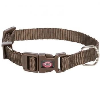 Collar Premium Trixie para Perro Marrón, Tamaño S: 25-40 cm/15 mm