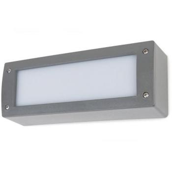 Aplique LED DEVON IP66 GX53 2x3w 3000K Gris DOPO 084U-G31X2A-03