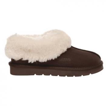 Chocolate Suede Women Ibis Slippers - Size EU 39 / UK 6