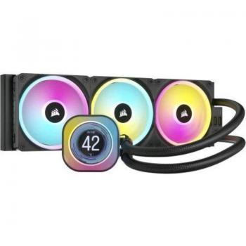 Corsair iCUE H150i Elite LCD Liquid CPU Cooler 360mm - Negro (CW-9060051-WW)