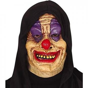 FIESTAS GUIRCA Mascara Payaso con Capucha Latex