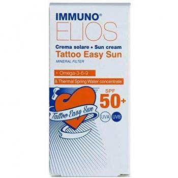 MorganPharma Immuno Elios Easy Sun Protección Solar Tatuajes Crema 50ml