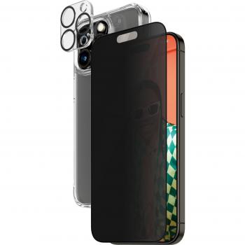PanzerGlass Privacy 3-in-1-Pack iPhone 2023 6.7 Pro Max Protector de pantalla Apple 1 pieza(s)