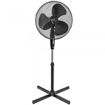 Bestron Summer Breeze Ventilador de Pedestal, Plastic, Negro