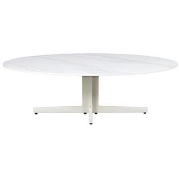 Mesa de Exterior Surubaya de Aluminio y Mármol MISTERWILS para Espíritus Libres