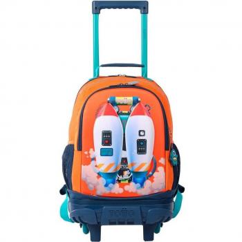 Mochila infantil con ruedas mediana TOTTO - Cohety