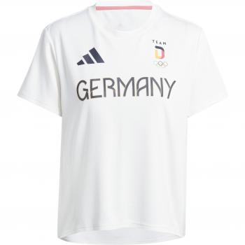 adidas Women's Team HR Tee T-Shirt - White, Size XL