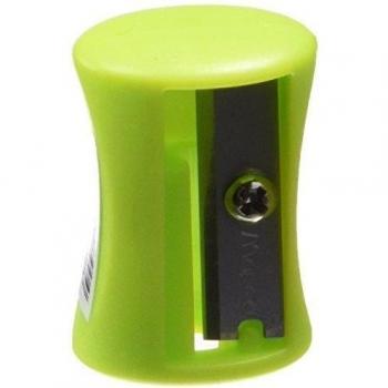 Maped - Material Escolar - Sacapuntas Vivo - Expositor con 75 Sacapuntas - Tienen 1 Orificio para Afilar - Tamaño Compacto para el Estuche - Forma Ergonómica - 3 Colores Diferentes
