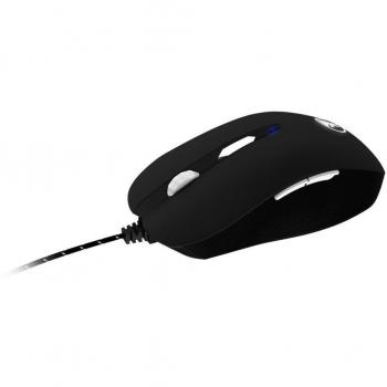 Ratón Mars Gaming Hades MMHA1 Óptico USB, 3200DPI, Ambidextro, Negro con 6 Botones y Cable Trenzado de 2 Metros