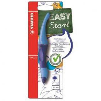 Bolígrafo Roller STABILO EasyOriginal para Diestros, Color Azul, Modelo B-46843-5
