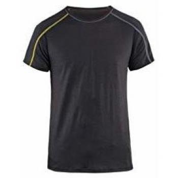 Camiseta Interior Blaklader Xlight Gris Oscuro/Amarillo Talla XS