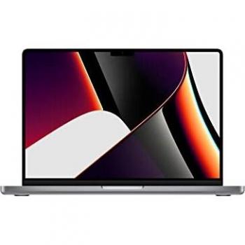 Apple MacBook Pro 2021, Pantalla de 14 pulgadas, Chip M1 Pro con CPU de 8 núcleos y GPU de 14 núcleos, Memoria RAM de 16GB, Almacenamiento SSD de 512GB - Color Gris Espacial