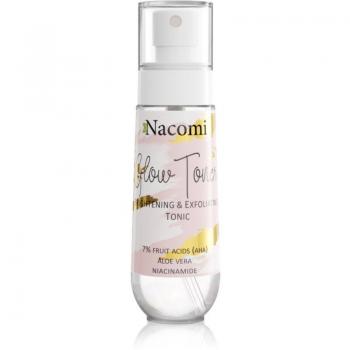 Nacomi Glow Exfoliating and Illuminating Toner with AHA 80 ml