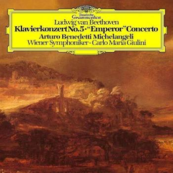 Beethoven Piano Concerto No. 5 Arturo Benedetti Michelangeli Wiener Symphoniker Carlo Maria Giulini LP 180 Gr.