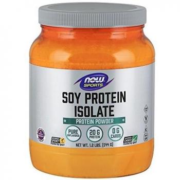 Unflavored Soy Protein Isolate 545g by NOW Foods