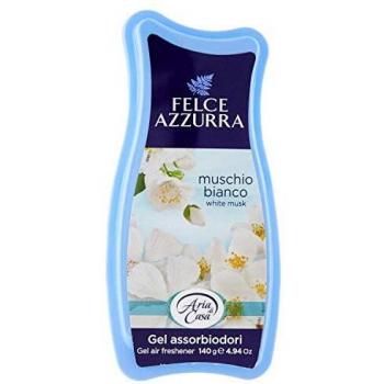 Felce Azzurra White Musk Talc Air Freshener Gel 140g