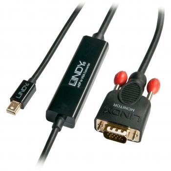 Adaptador de Cable Mini DisplayPort a VGA Negro LINDY 41964