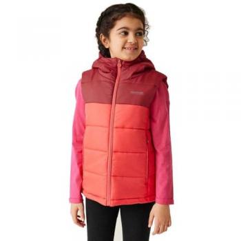 Regatta Kids Heavyweight Water-Repellent Padded Gilet - Mineral Red, Size: 13 Years