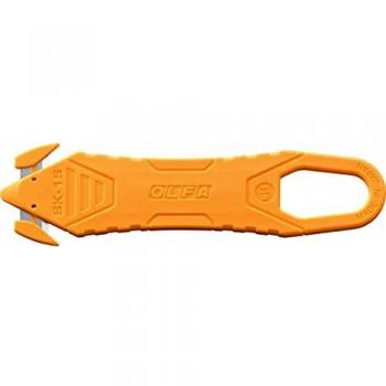 Conjunto de 10 Mini Cutters Desechables Olfa con Hojas Ocultas - Acero Inoxidable - Certificado NSF - Seguridad Máxima - Para Uso Ambidiestro