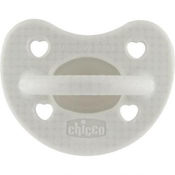 Chicco PhysioForma Luxe Chupete de Silicona para 2-6 Meses en Color Gris Clarito