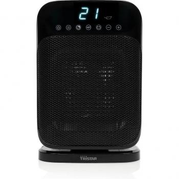 Tristar KA-5074 Calefactor Eléctrico Cerámico Oscilante 1800W con Protección IP21 y Pantalla LED