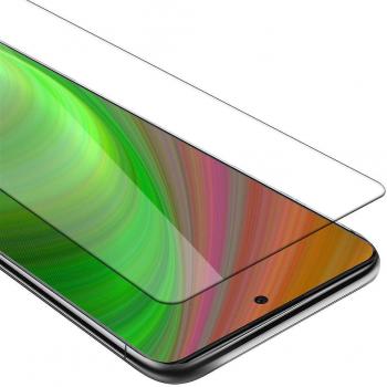Pelicula Protectora de Vidrio Templado para Samsung Galaxy A91 - Transparencia Elevada, Cristal Antibalas, Compatible 3D, Dureza 9H, Cadorabo Tanque Protector CLARO COMO EL