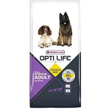 OPTILIFE ADULT ACTIVE ALL BREED Dry Dog Food 12.5kg