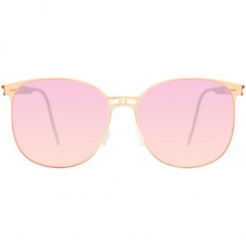 ROAV Galaxy SS009 Charlize Folding Gold 14.66 Women’s Sunglasses Rose-Gold Size 62