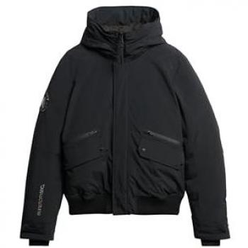 Superdry City Padded Bomber Jacket - Black - Men's XXL