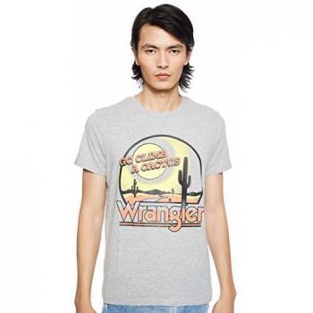 Wrangler W7C30F Jersey Hombre Gris S