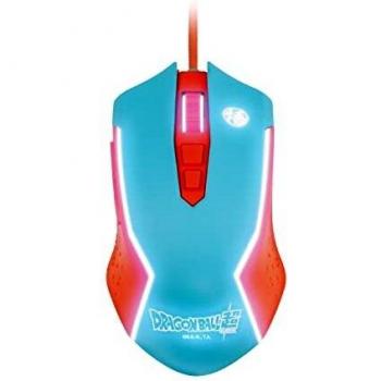 FRTEC - Ratón Gaming Dragon Ball Super Goku con iluminación LED, hasta 8,000 dpi