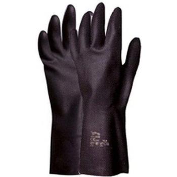 12 PARES-GUANTES DE TRABAJO VEGA G 11XXL DE REFRIGERADOR-CONGELADOR DE GRAN CAPACIDAD, COLOR NEGRO