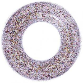 Saica- Glitter Hinchable, Color morado