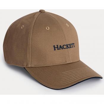 Gorra HACKETT HM042147 - 100% Algodón, Gorra de hombre con logo estampado en color gris