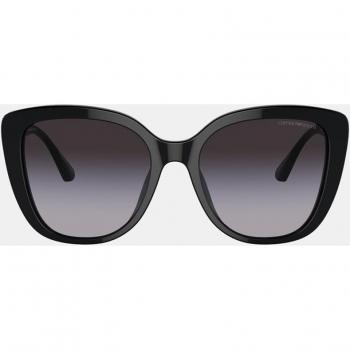 Emporio Armani EA4214U 53788G Women's Butterfly-shaped Black Sunglasses Size 54