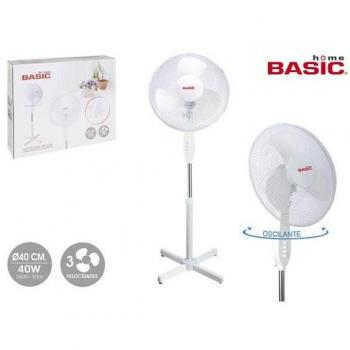 Ventilador de Pie 40W 3 Velocidades