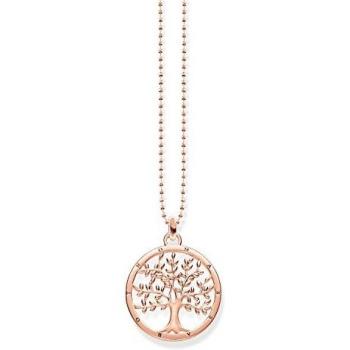 Women's Necklaces Thomas Sabo Tree of Love Rose Gold Plated Necklace KE1660-415-40-L45v