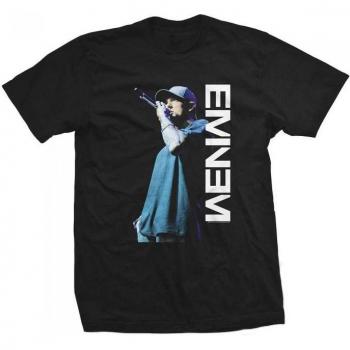 Camiseta Unisex para Adulto Eminem con Micrófono