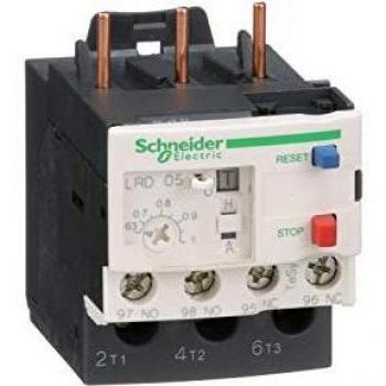 Schneider Electric LRD05 TeSys LRD Reles de Sobrecarga Térmica, 0.63… 0.1A, Clase 10A, 45mm x 70mm