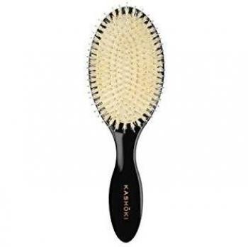 Kashōki White Board Bristles Brush Oval 1ud
