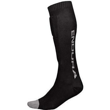 Endura Singletrack Shin Guard MTB Socks Large/X Large Black