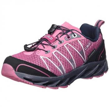 Zapatillas CMP Altak Trail Waterproof 2.0 rosa cigüeña infantil - 38, Zapatillas de trail running, impermeables, unisex niños, color cerezo