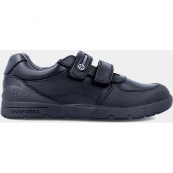 Zapatillas de niño tipo casco bajas en piel Biomecanics con doble cierre adherente COLEGIAL BIOMECANICS 231016-B